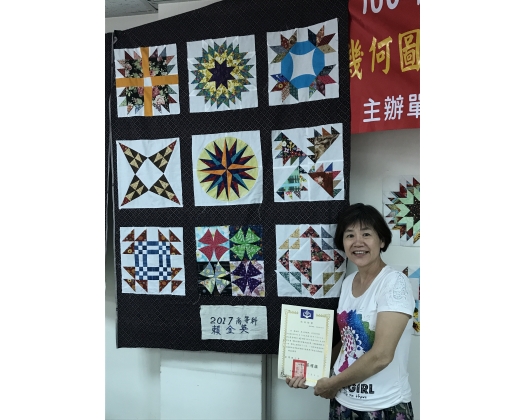 106上職訓幾何圖形壁畫拼接班作班19