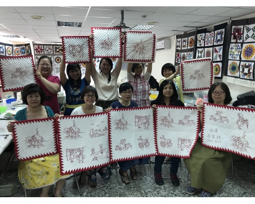 106上職訓幾何圖形壁畫拼接班作班49