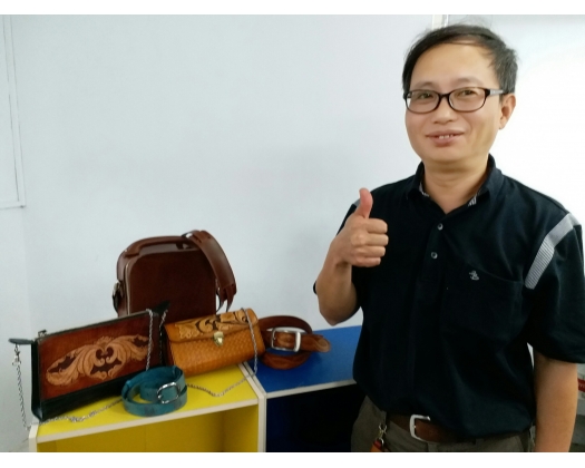 106上職訓手作個性休閒風皮件班35